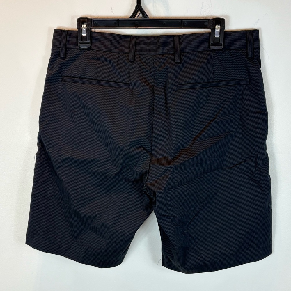 THEORY Zaine Eclipse Multi Coil Stripe Shorts NWT - image 3